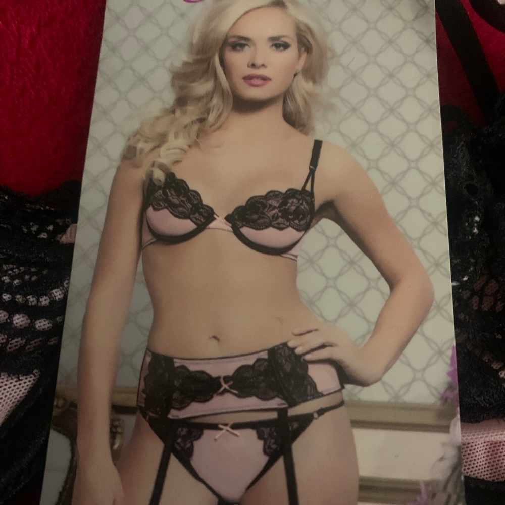 Sexy lingerie 3 piece set